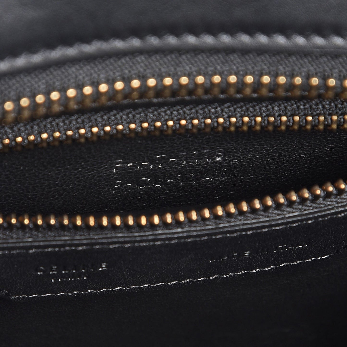 Smooth Calfskin Micro Luggage Black