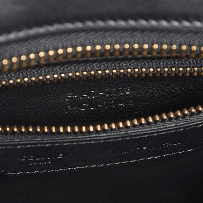 Celine Smooth Calfskin Micro Luggage Black 6 of 7