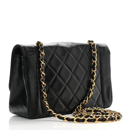 Chanel Lambskin Quilted Small Single Flap Black 2 of 18
