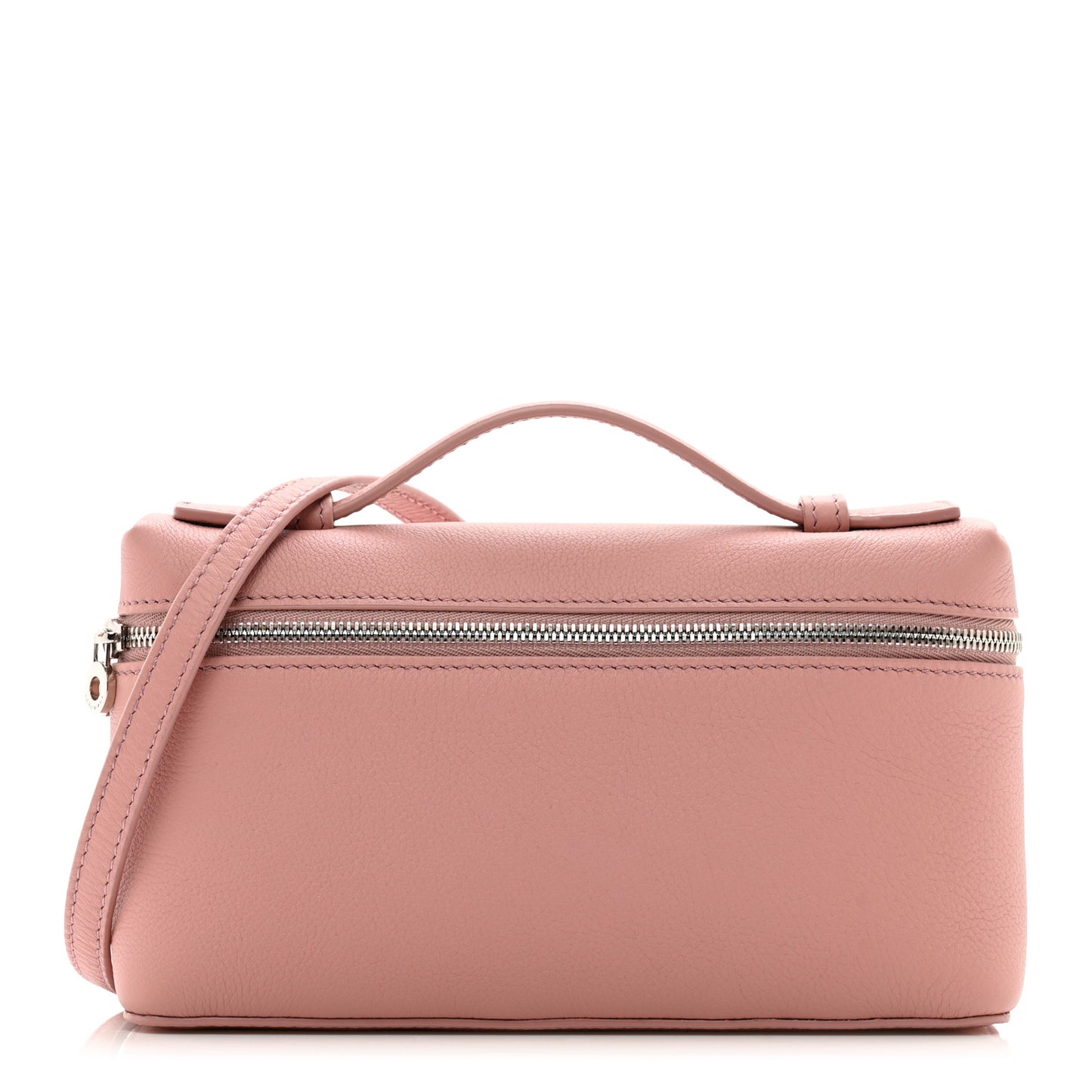 Grained Calfskin L19 Extra Pocket Pouch Rosa