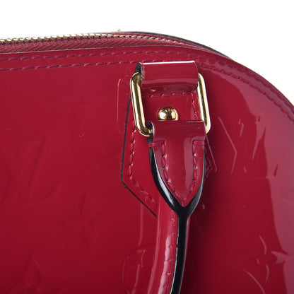 Louis Vuitton Vernis Alma BB Rose Indien 12 of 13