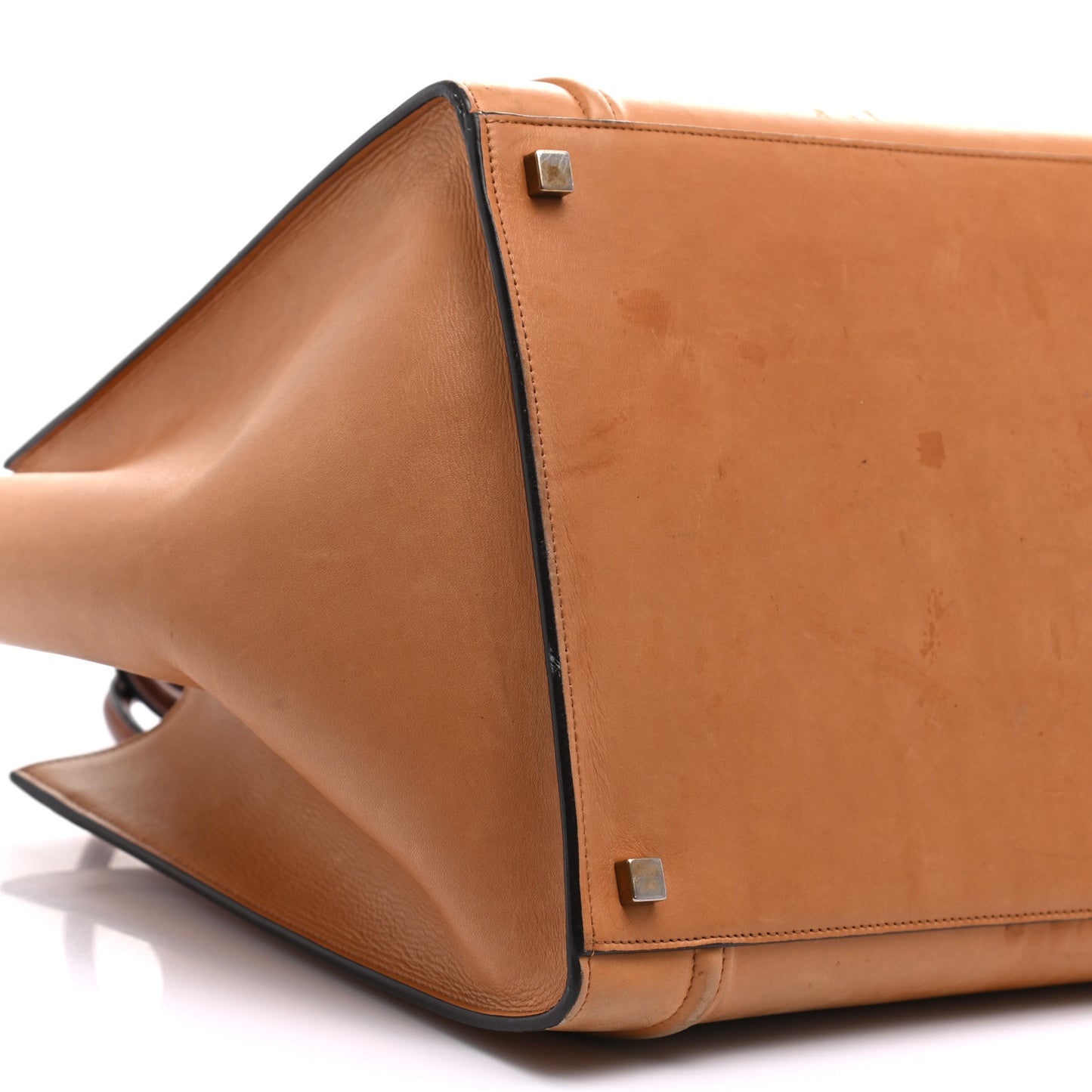 Natural Calfskin Medium Phantom Luggage Tan