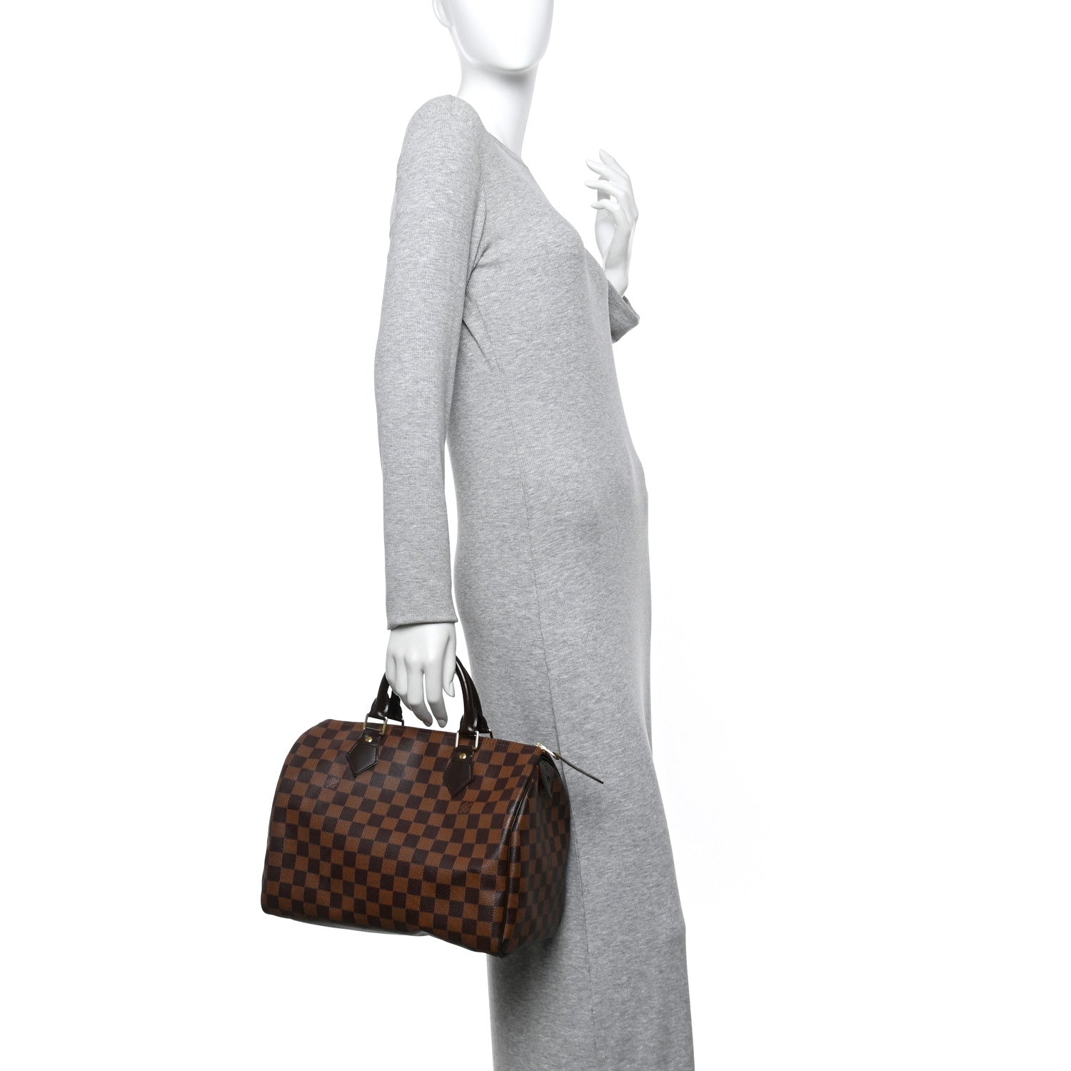 Louis Vuitton Damier Ebene Speedy 30 2 of 10