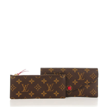 Louis Vuitton Monogram Josephine Wallet Red 8 of 8