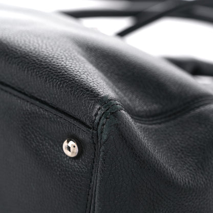 Chanel Calfskin Cerf Executive Shopper Tote Black 10 of 24
