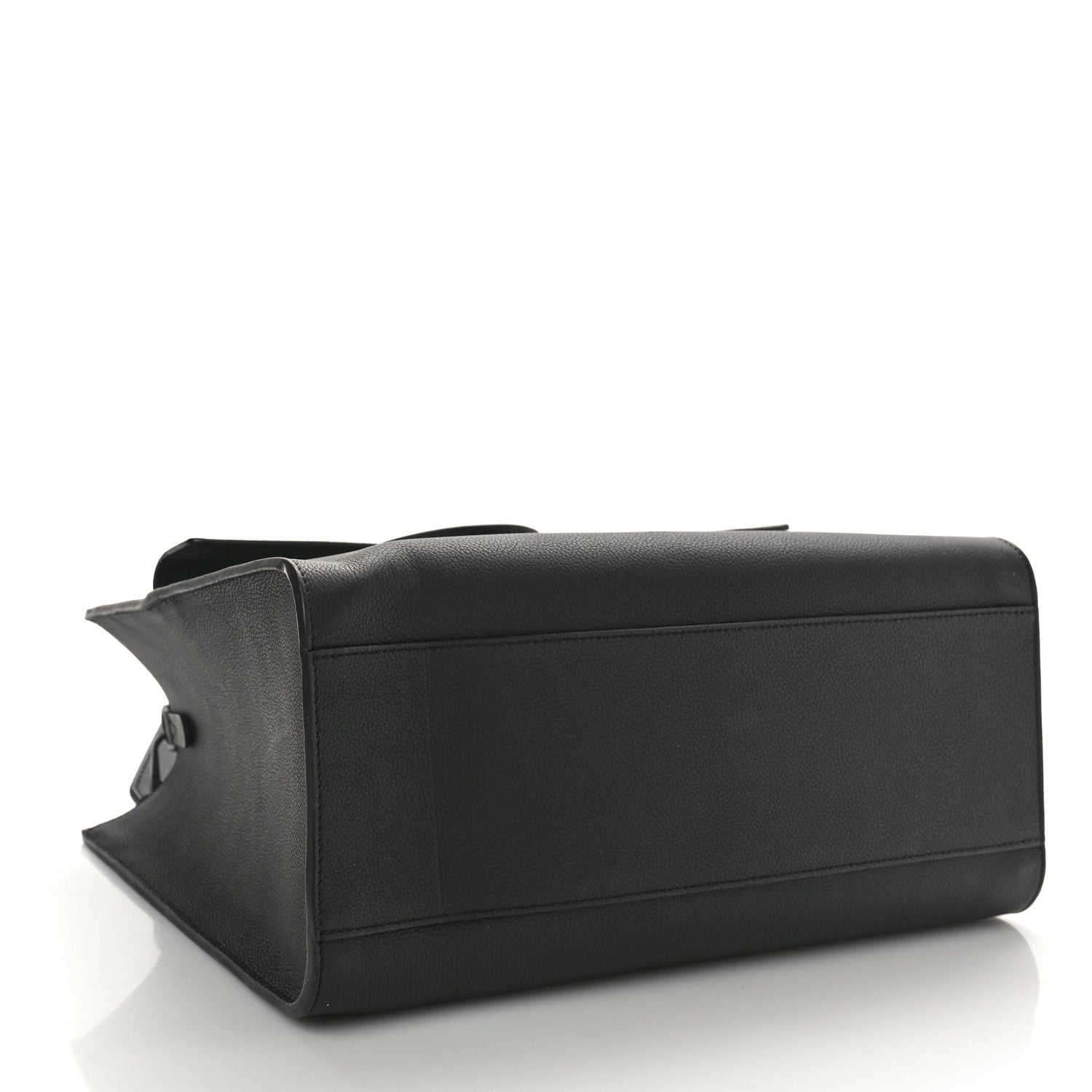 Louis Vuitton Soft Calfskin Lockme Tote MM Black 4 of 9