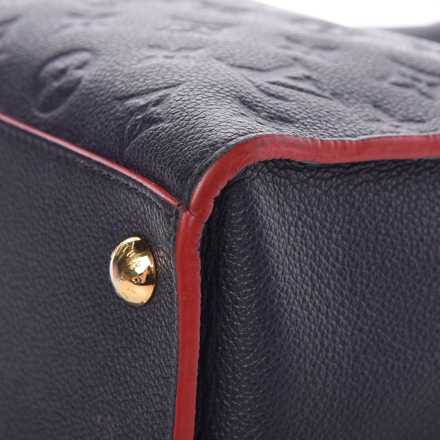 Empreinte Pont Neuf MM Marine Rouge