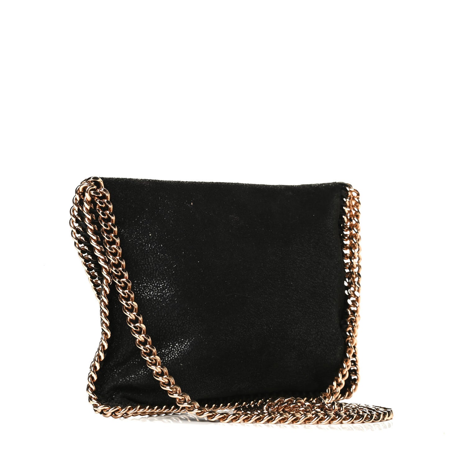 Shaggy Deer Falabella Mini Crossbody Bag Black