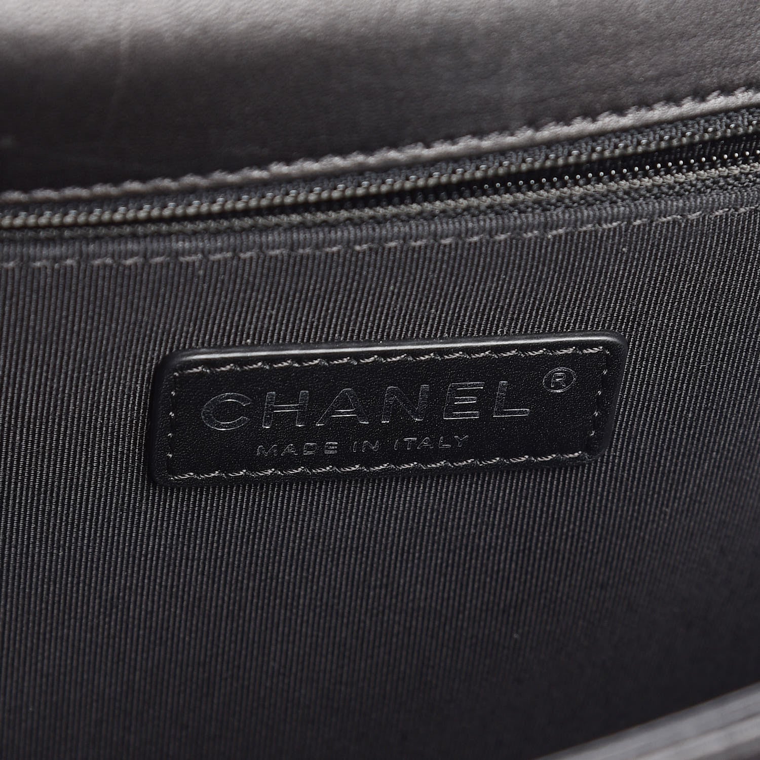 Chanel Lambskin Quilted Large Boy Flap Black 6 of 10