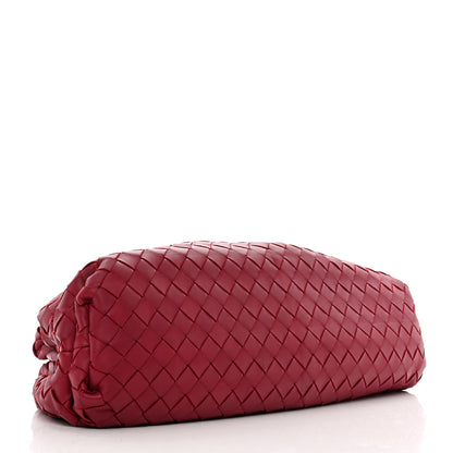 Bottega Veneta Nappa Maxi Intrecciato The Pouch Oversized Clutch Amaranto 4 of 7