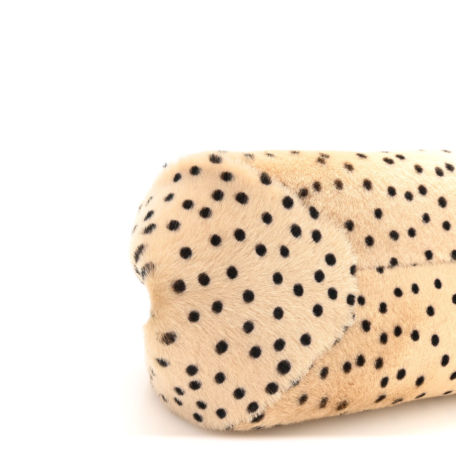 Chanel Pony Hair Cheetah Print Pretty CC Clutch With Strap Light Beige Black 9 of 11