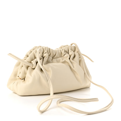 Mansur Gavriel Lambskin Mini Cloud Clutch Pearl 3 of 9