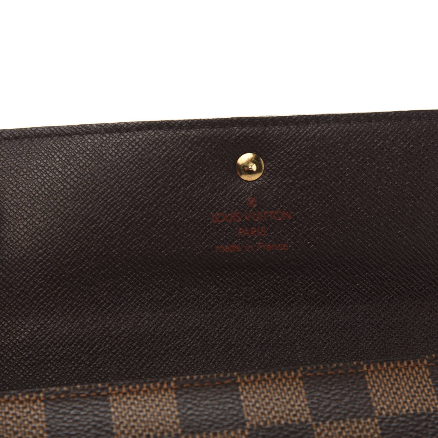 Louis Vuitton Damier Ebene Alexandra Wallet 10 of 10
