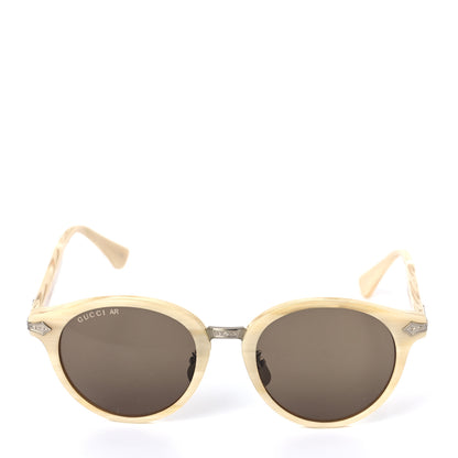 Gucci Round Sunglasses GG0066S White 2 of 7