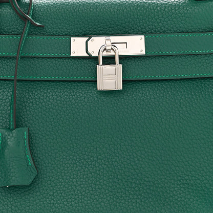 Hermes Taurillon Clemence Kelly Retourne 28 Malachite 8 of 14