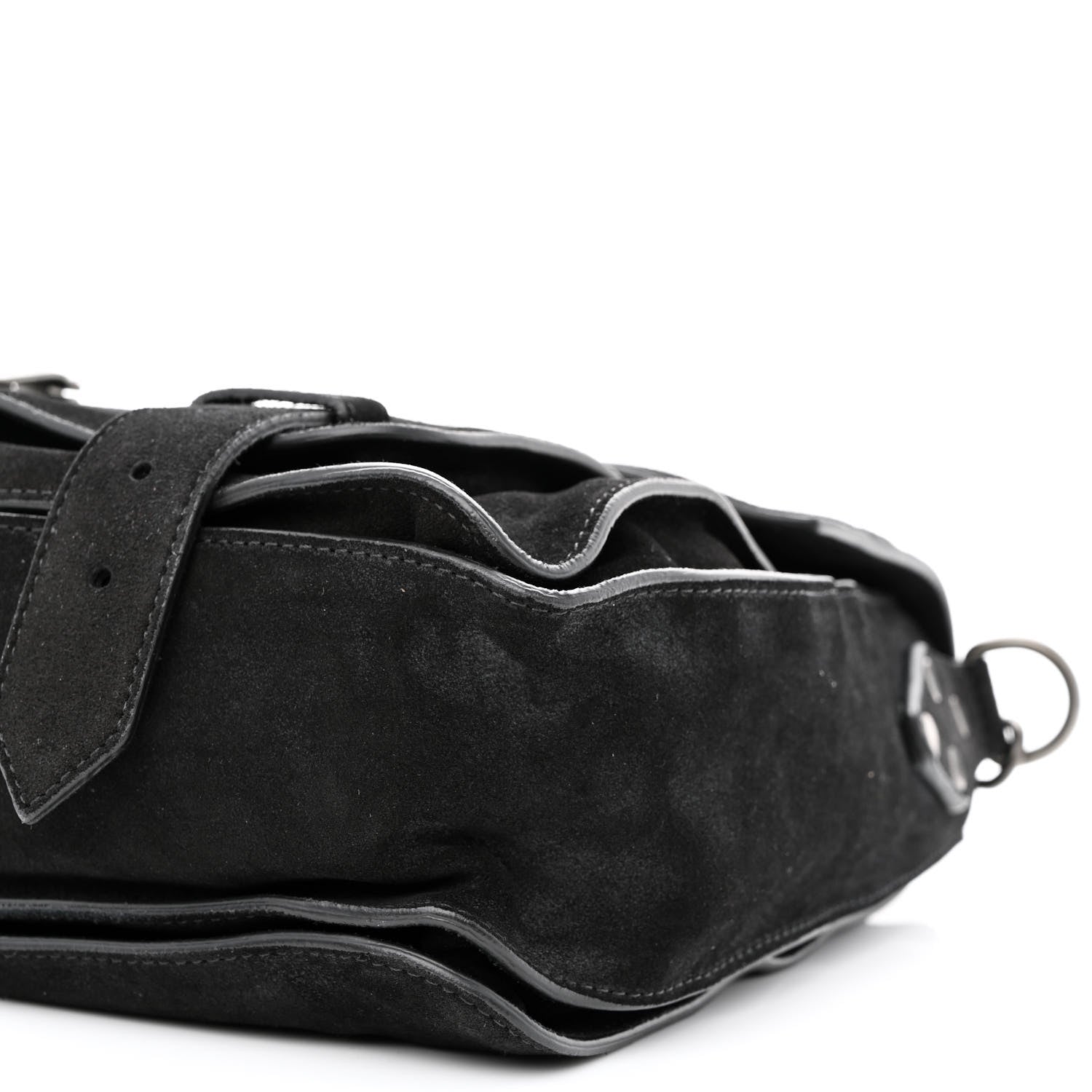 Proenza Schouler Suede Medium PS1 Satchel Black 10 of 10