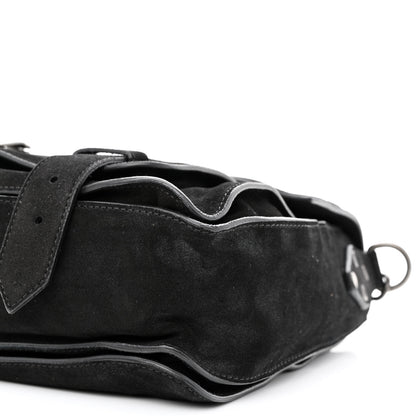 Proenza Schouler Suede Medium PS1 Satchel Black 10 of 10