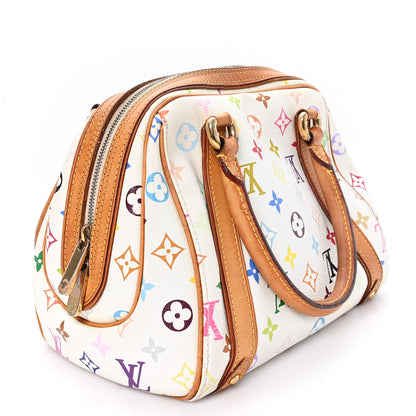 Louis Vuitton Monogram Multicolor Priscilla White 4 of 12