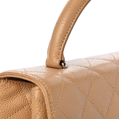 Chanel Caviar Quilted Jumbo Kelly Flap Beige 8 of 17