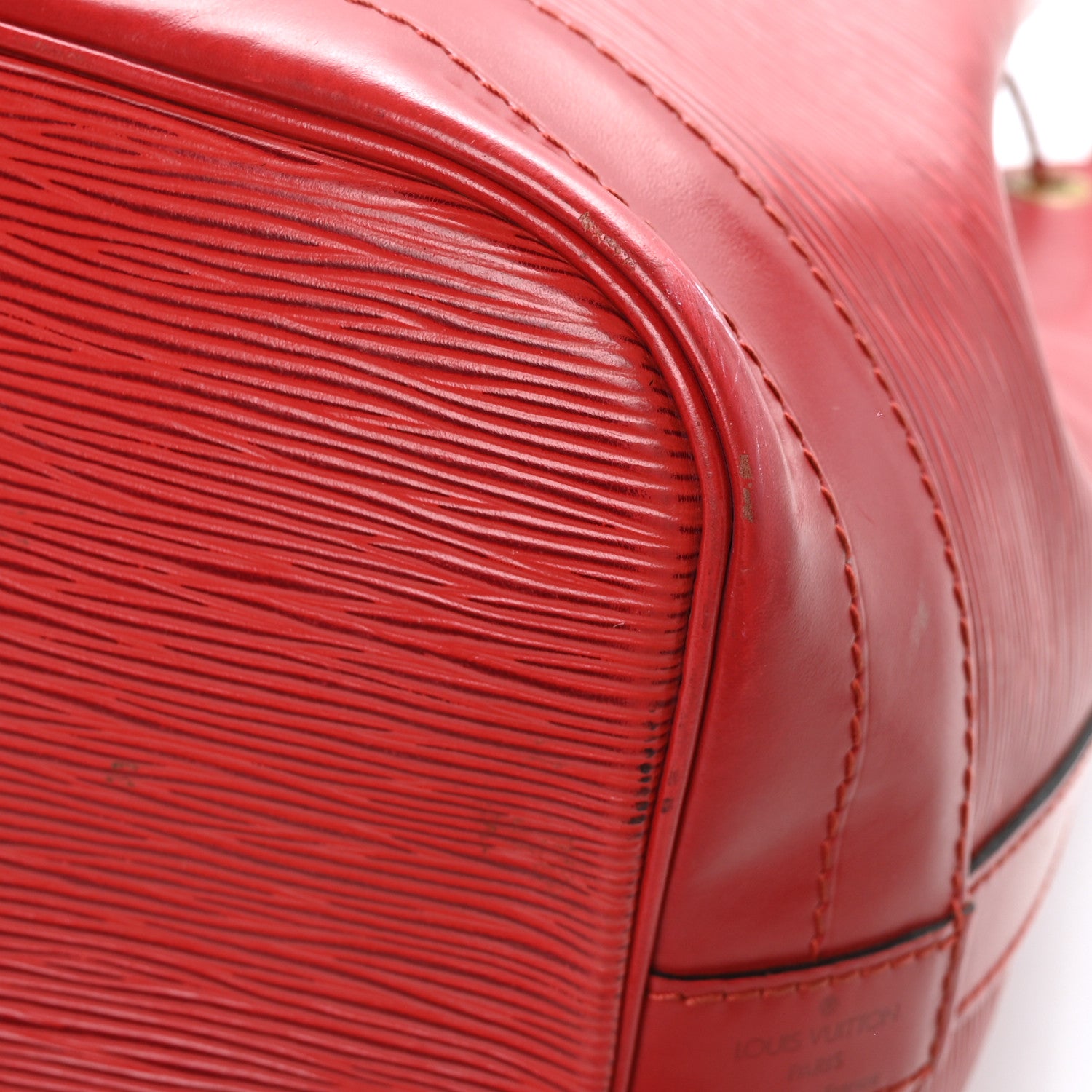 Louis Vuitton Epi Noe Castillan Red 7 of 12