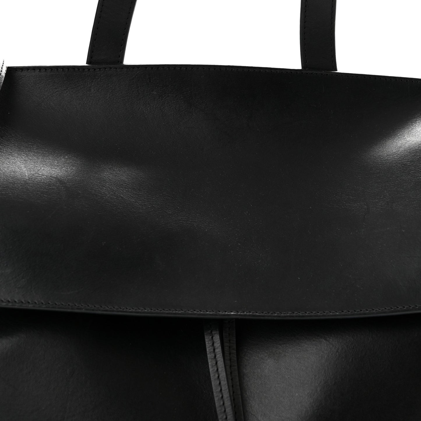 Calfskin Lady Bag Black Flamma
