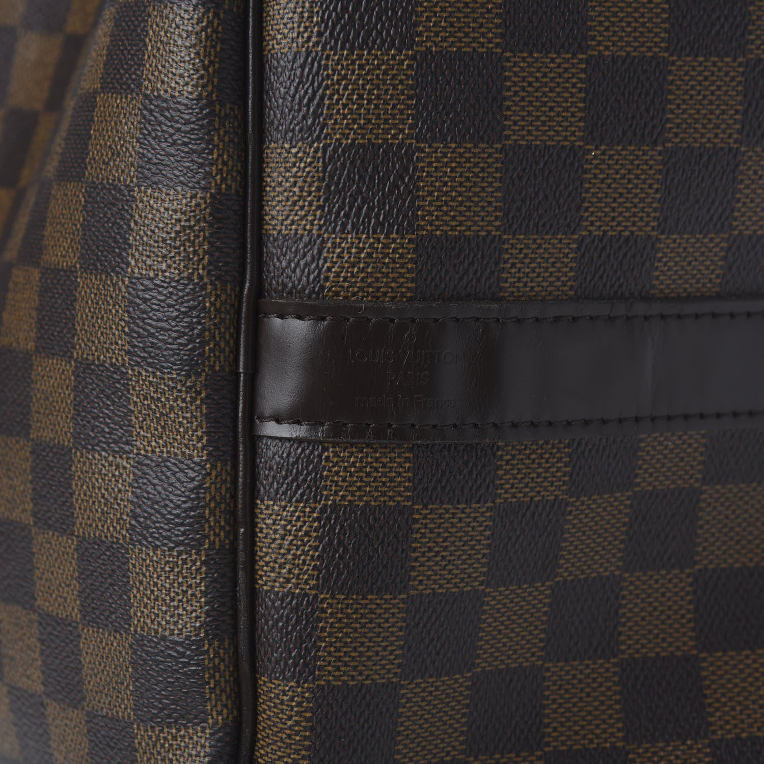 Louis Vuitton Damier Ebene Keepall Bandouliere 55 14 of 14