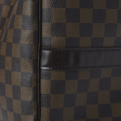 Louis Vuitton Damier Ebene Keepall Bandouliere 55 14 of 14