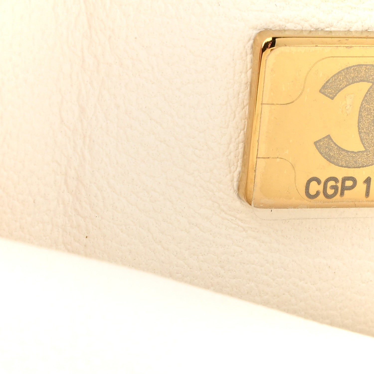 Chanel Caviar Quilted Mini Top Handle Flap White 7 of 13