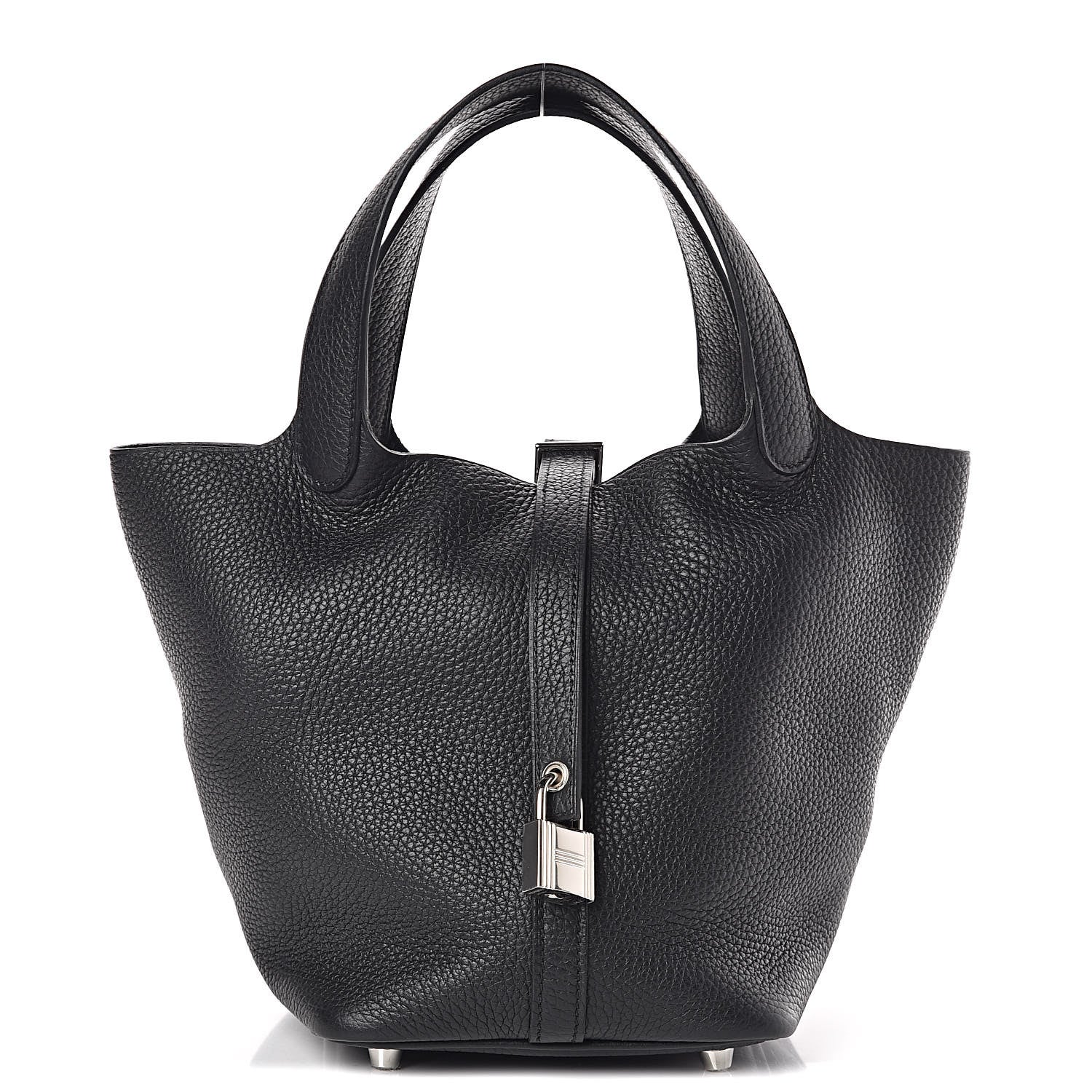 Hermes Taurillon Clemence Picotin Lock 18 PM Black 1 of 10