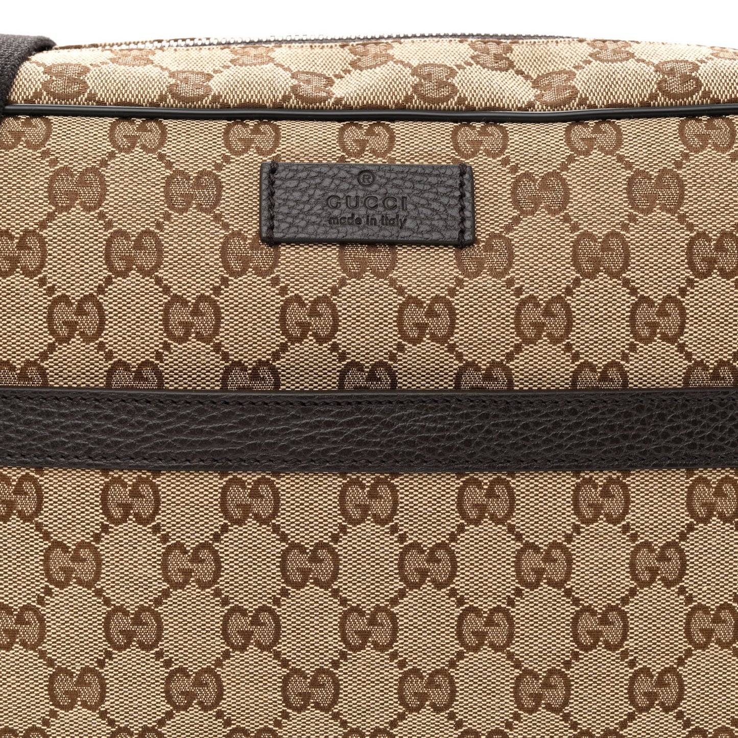Monogram Messenger Bag Dark Brown