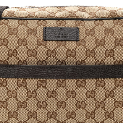 Gucci Monogram Messenger Bag Dark Brown 8 of 10