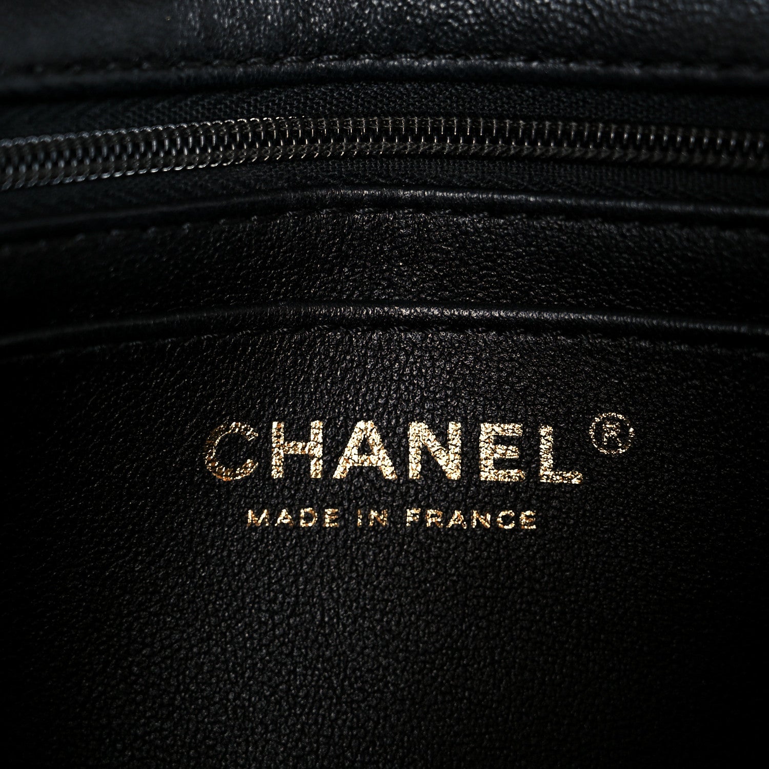 Chanel Lambskin Quilted  Pearl  Flap Black 6 of 10
