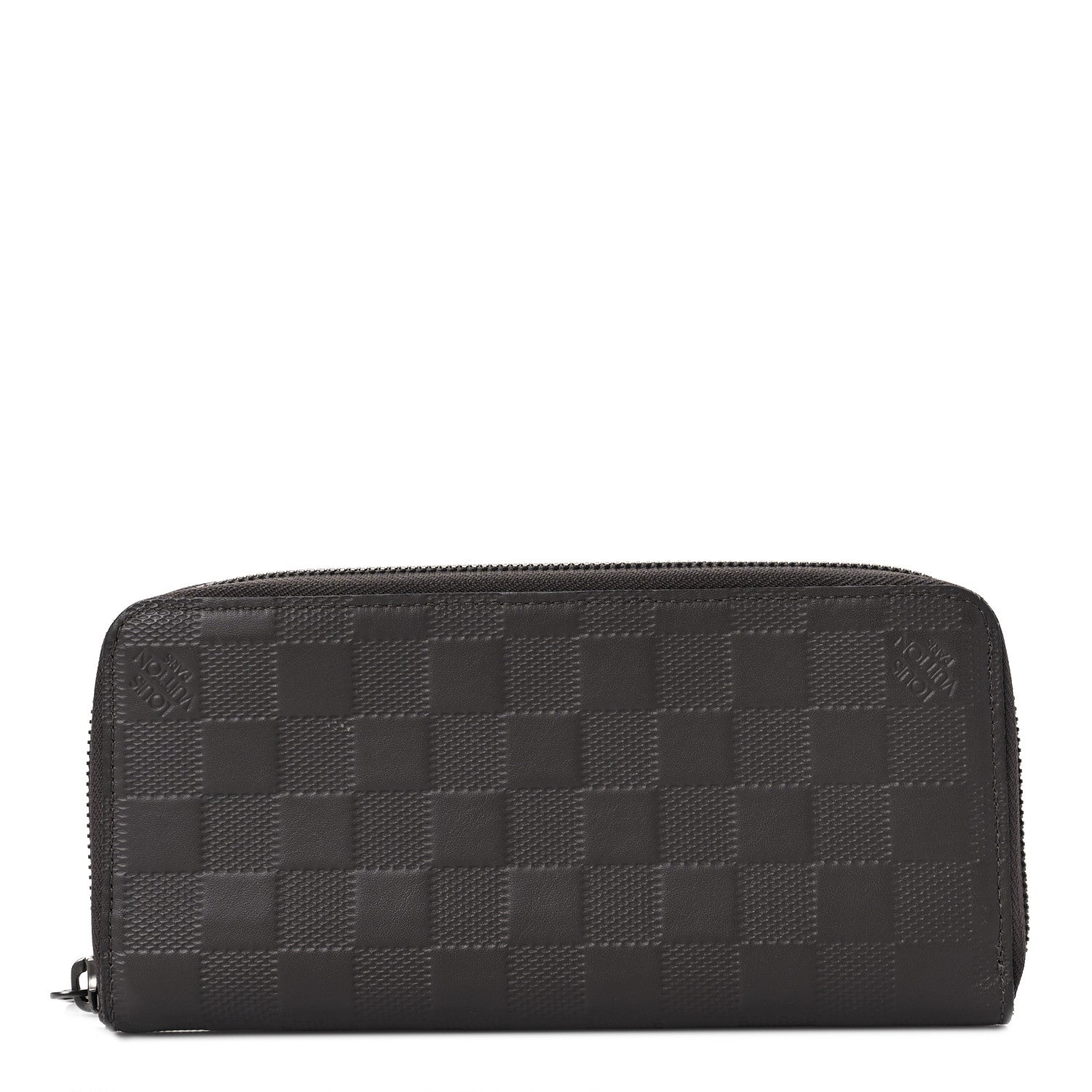 Louis Vuitton Damier Infini Zippy Vertical Wallet Granit 1 of 7