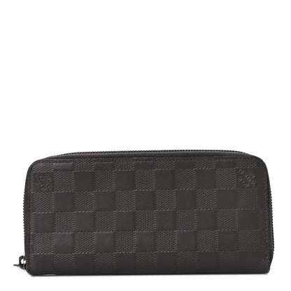 Louis Vuitton Damier Infini Zippy Vertical Wallet Granit 1 of 7