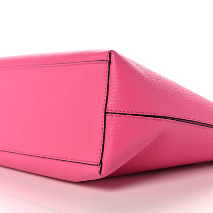Valentino Garavani Grained Calfskin Rockstud Shoulder Tote Feminine Pink 9 of 9