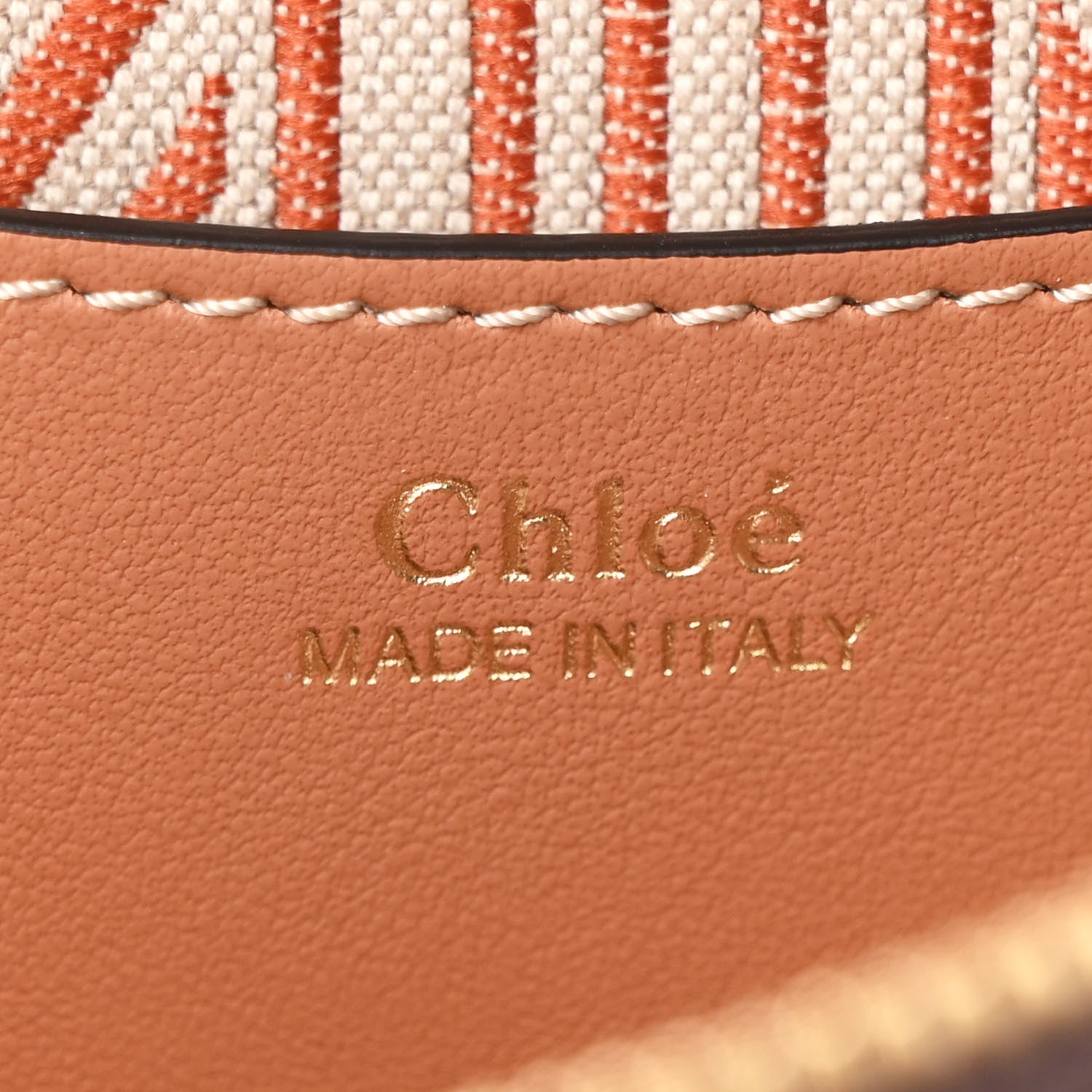 Chloe Calfskin Mini Daria Chain Bag Peach Bloom 7 of 11