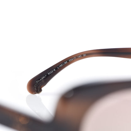 Chanel Acetate Strass Square Sunglasses 5422 Tortoise 5 of 7