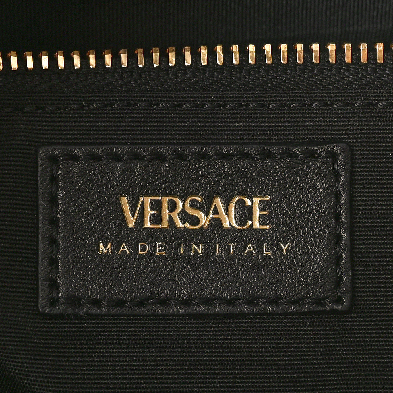 Versace Nappa Quilted Medusa Chain Bag Black 6 of 8