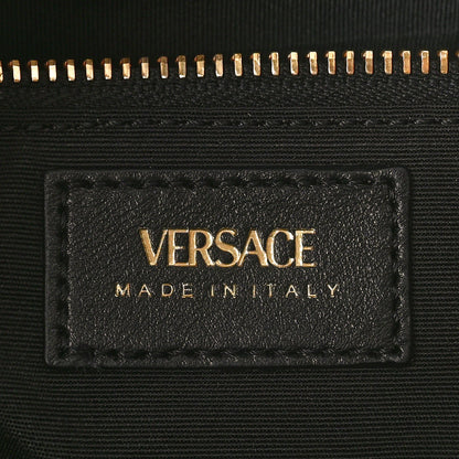 Versace Nappa Quilted Medusa Chain Bag Black 6 of 8