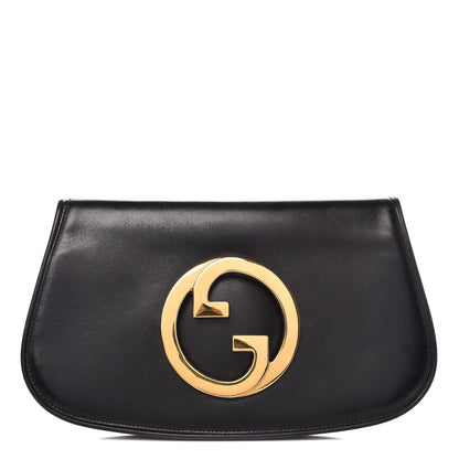 Gucci Calfskin Blondie Clutch Black 1 of 9