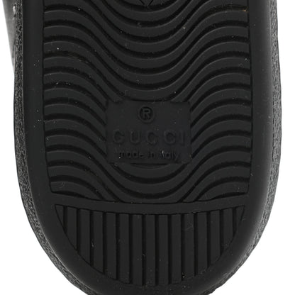 Gucci Calfskin Crocodile Web Ace Sneakers 39 Black 7 of 9