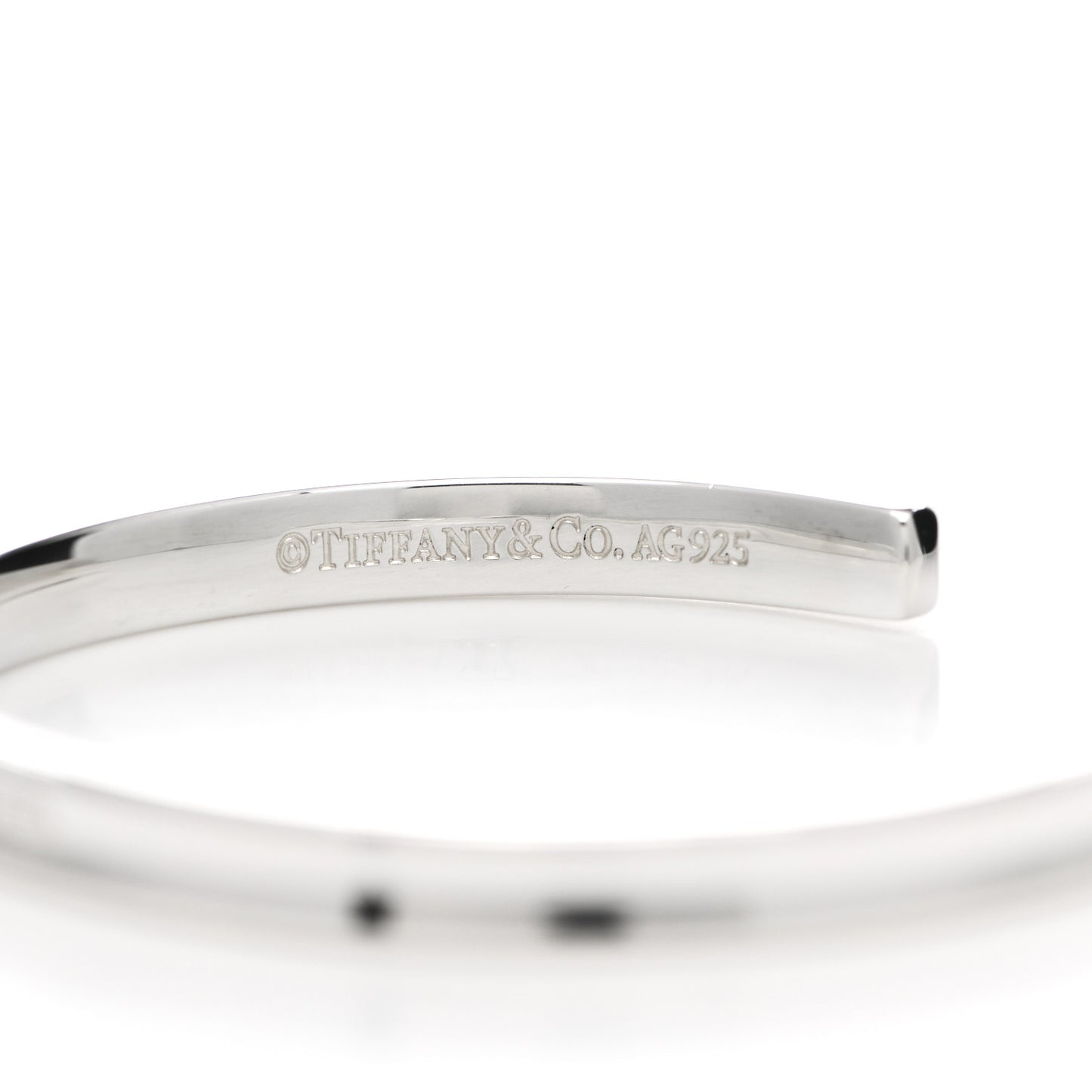 Sterling Silver Narrow 1837 Cuff Bracelet