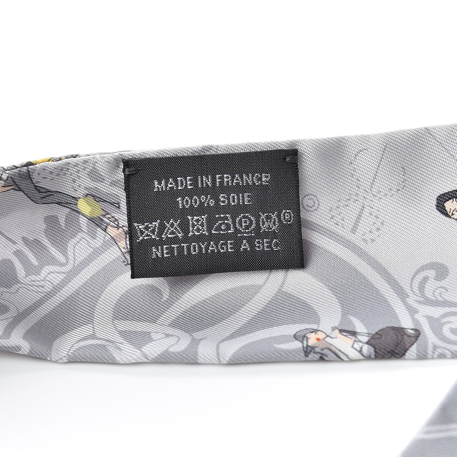 Hermes Silk Ex-Libris Les Parisie Twilly 3 of 5