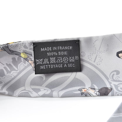 Hermes Silk Ex-Libris Les Parisie Twilly 3 of 5