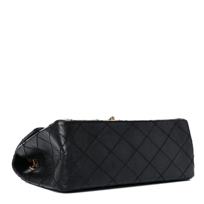 Chanel Aged Calfskin Quilted 2.55 Reissue Mini Flap Black 4 of 13