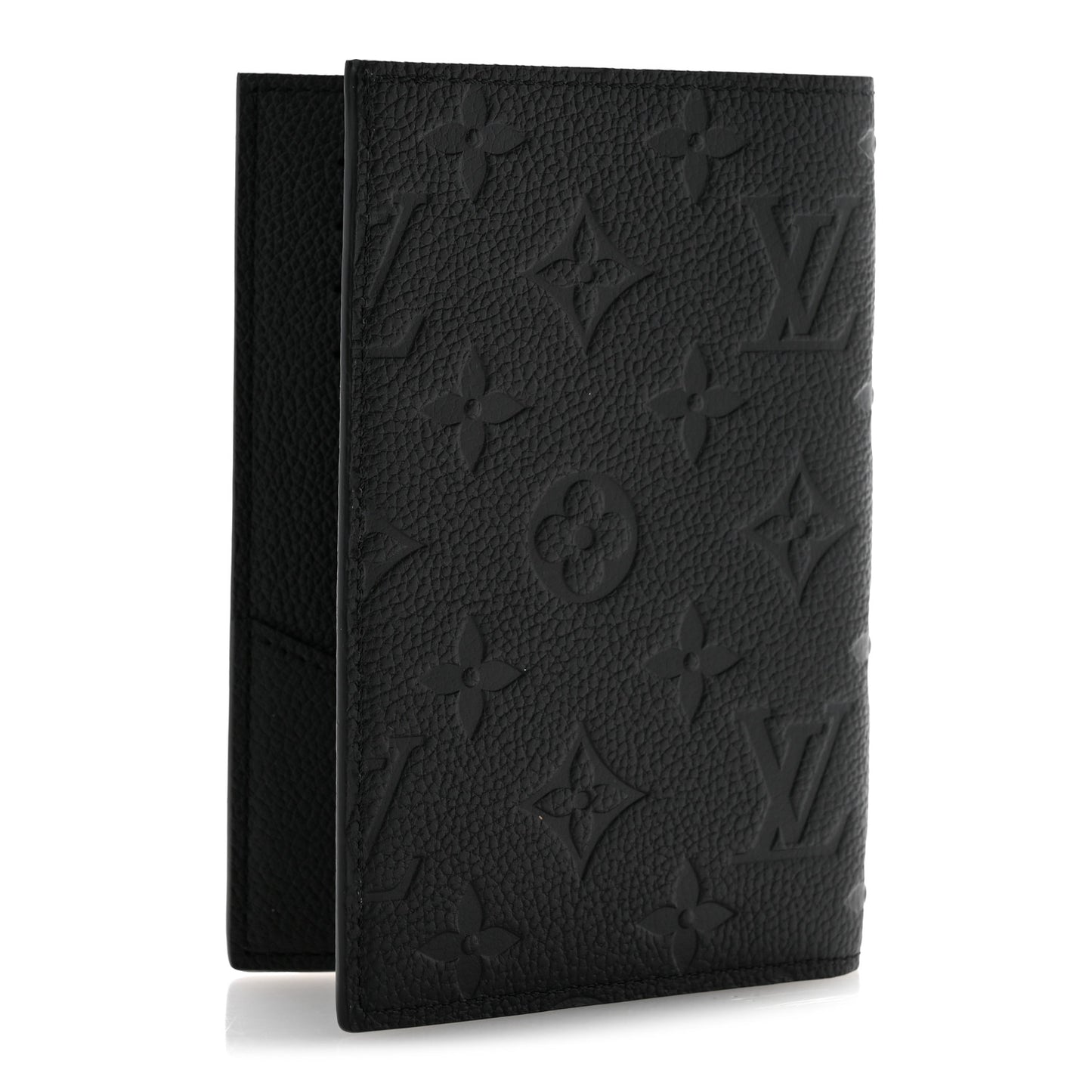 Empreinte Monogram Passport Cover Black
