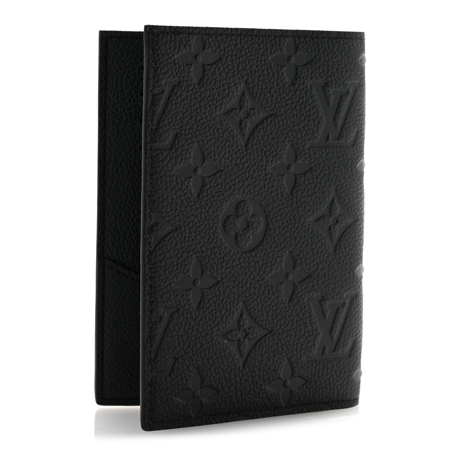 Louis Vuitton Empreinte Monogram Passport Cover Black 3 of 7