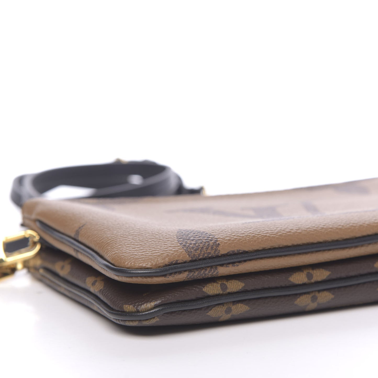 Reverse Monogram Giant Double Zip Pochette