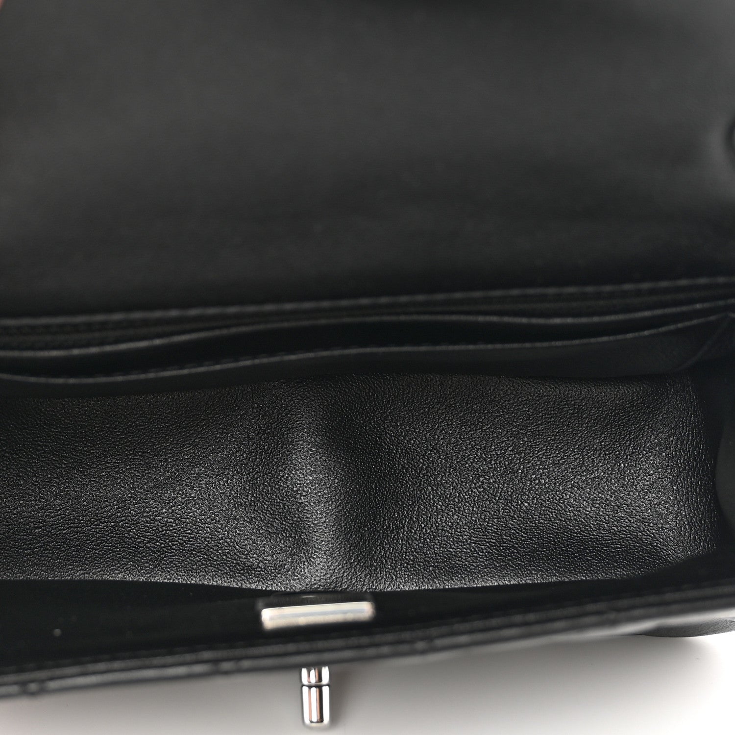 Chanel Lambskin Quilted Mini Rectangular Flap Black 6 of 10