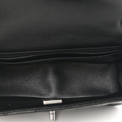 Chanel Lambskin Quilted Mini Rectangular Flap Black 6 of 10